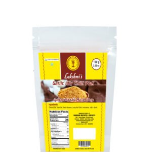 Garlic Idly Chilly Podi - 100 Gram