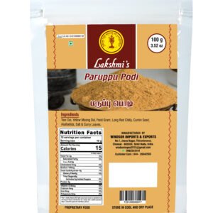 Paruppu Podi Pouch - 100 Gram