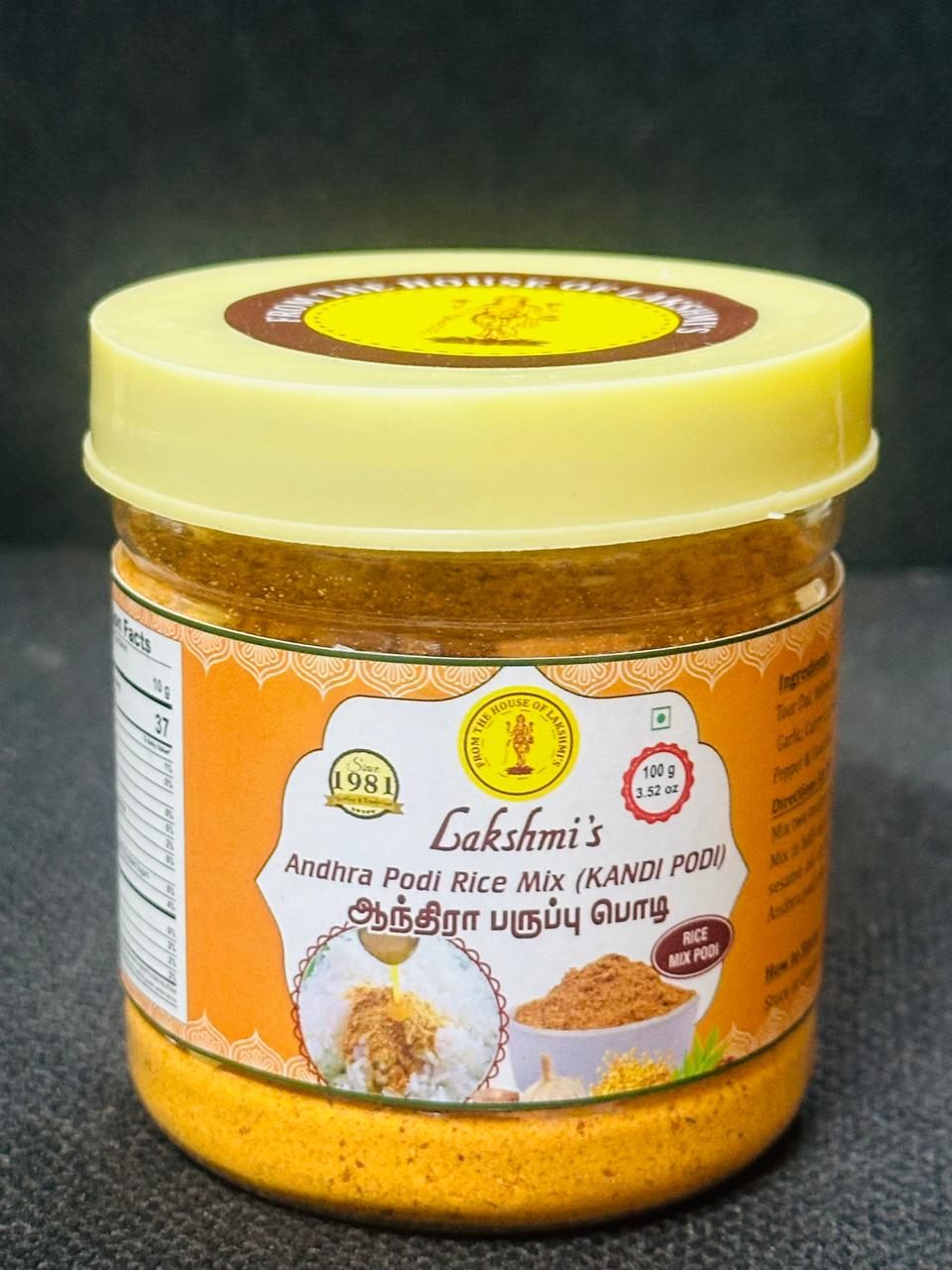 Andhra Podi Rice Mix 100gram