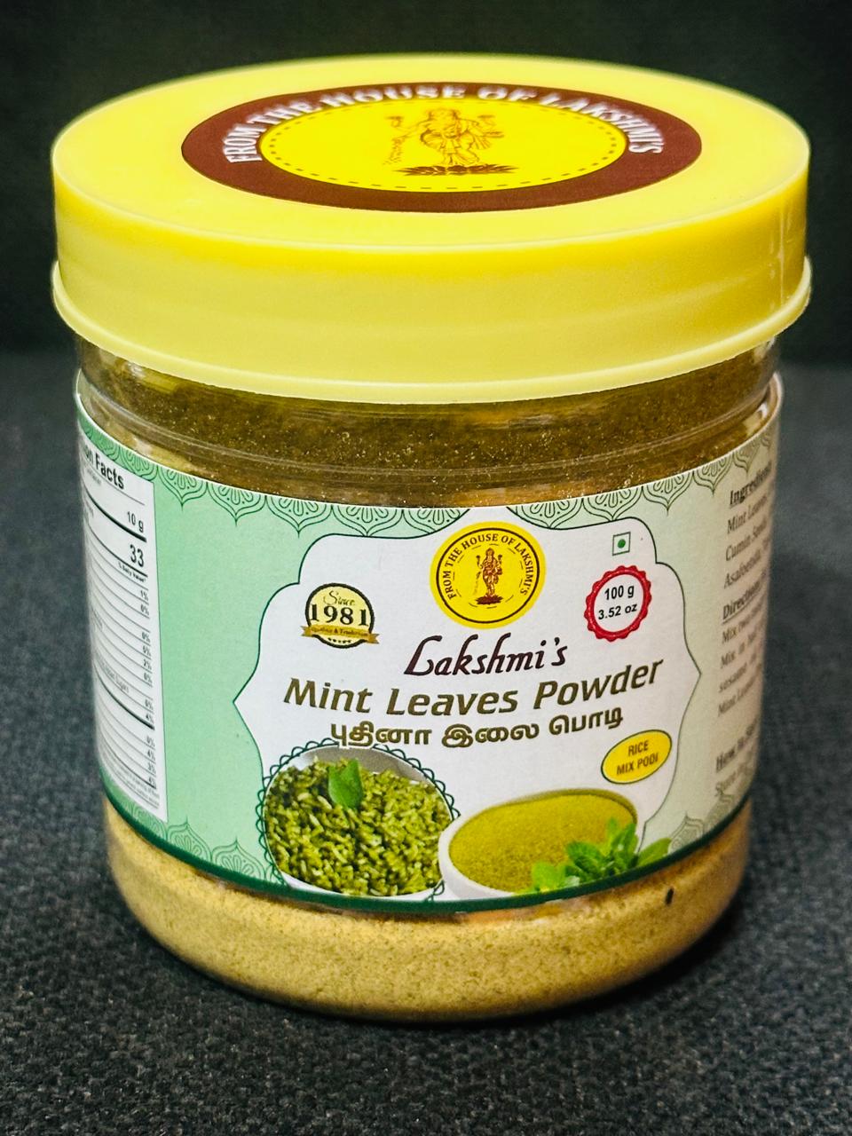 Mint Leaves Powder